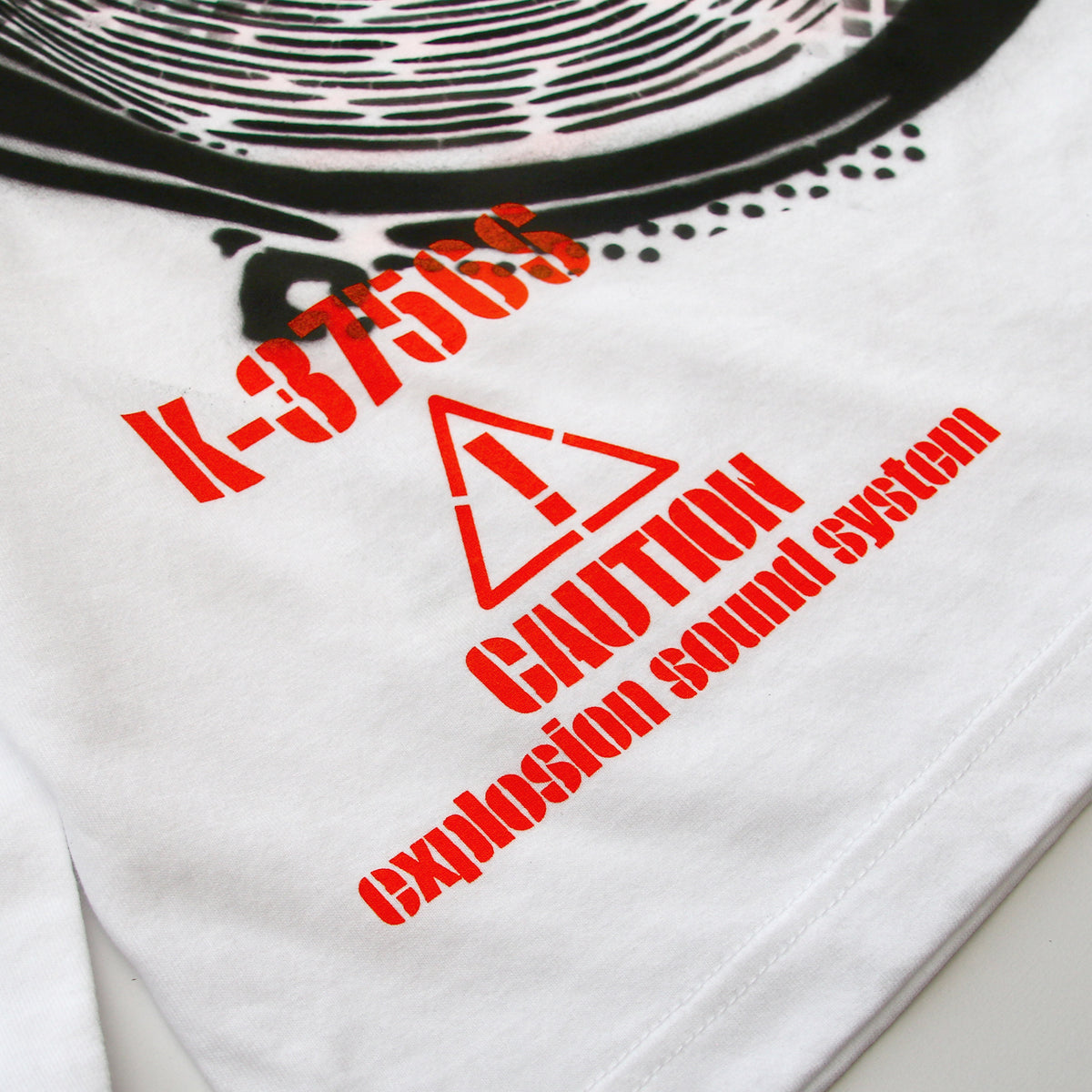 【1着限定制作】1-of-1 SAVE THE SOUND SYSTEM CULTURE Customz L/S T-shirt 01