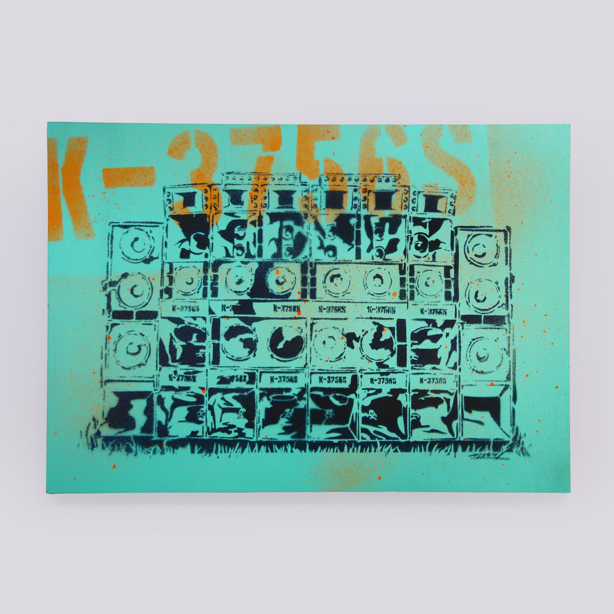 K-3756S -TRIBUTE THE CLASSIC ONE- ステンシルアートパネル