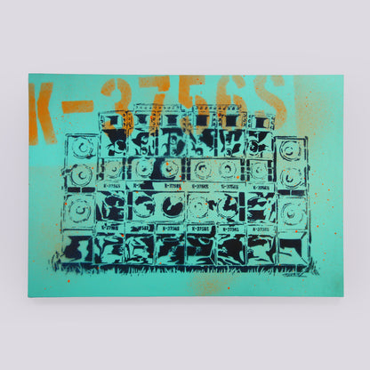 K-3756S -TRIBUTE THE CLASSIC ONE- ステンシルアートパネル