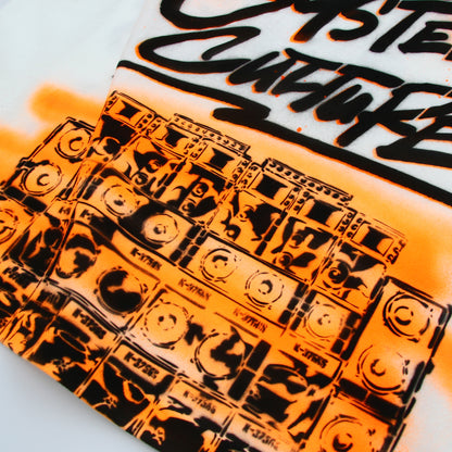 【1着限定制作】1-of-1 SAVE THE SOUND SYSTEM CULTURE Customz T-shirt 01