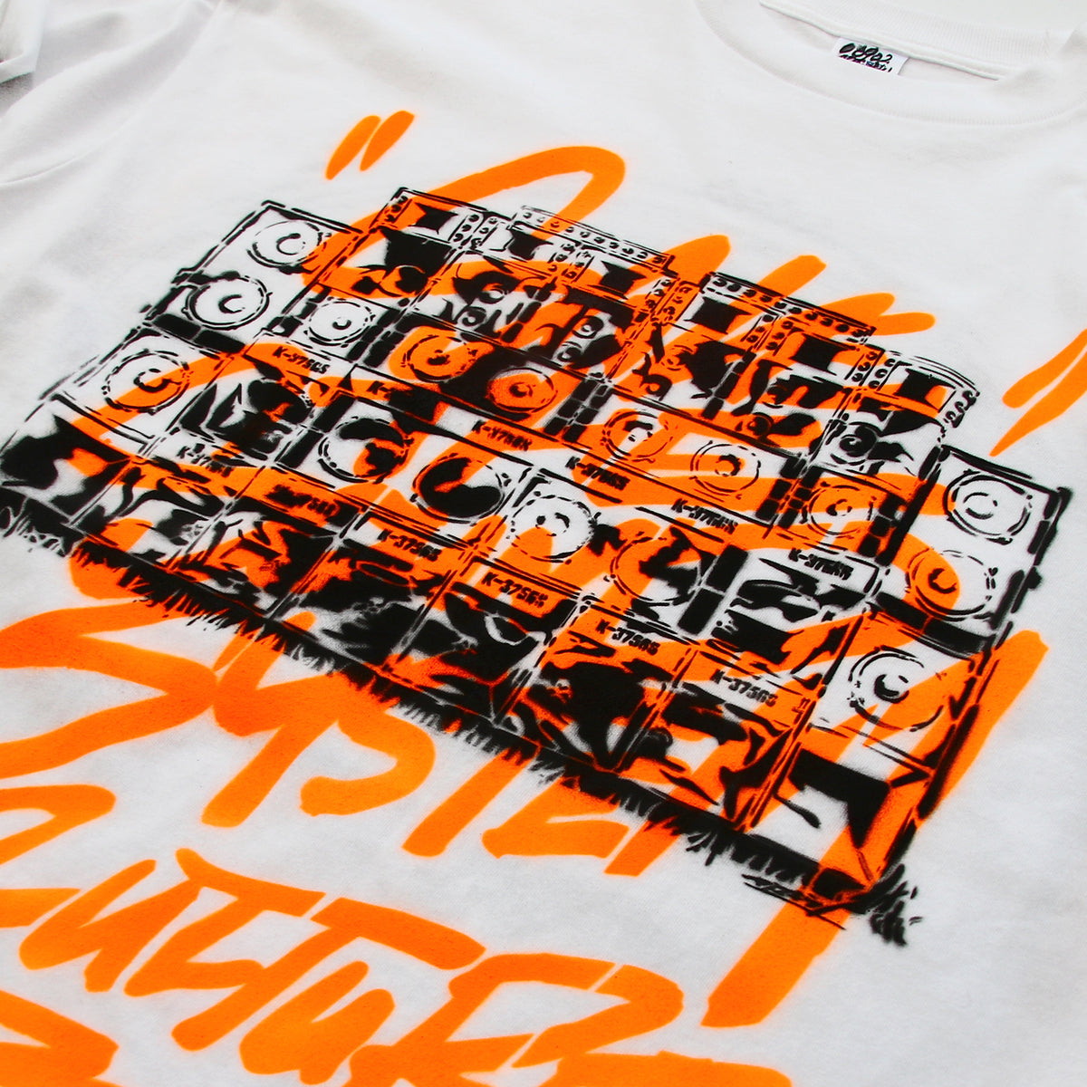 【1着限定制作】1-of-1 SAVE THE SOUND SYSTEM CULTURE Customz L/S T-shirt 01