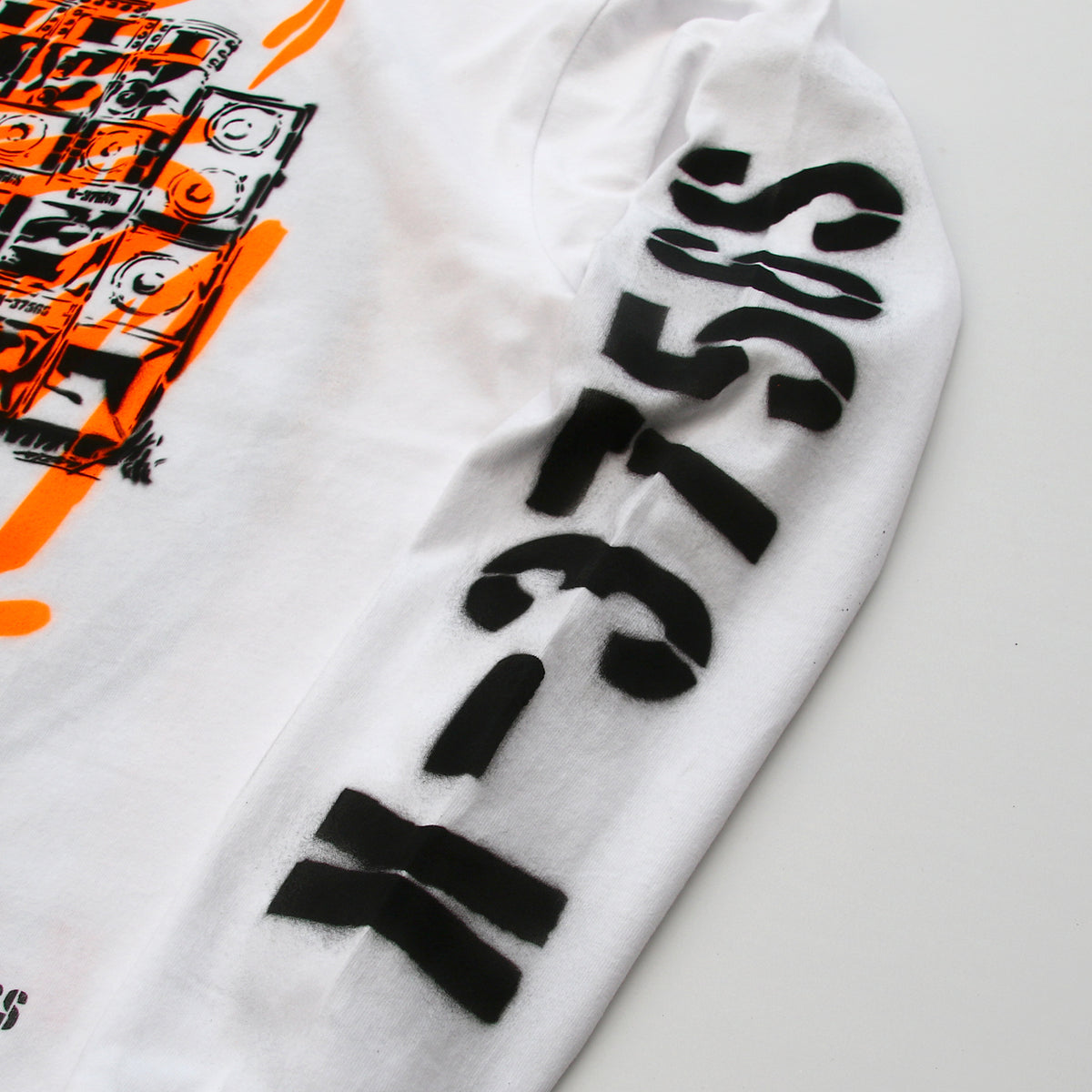 【1着限定制作】1-of-1 SAVE THE SOUND SYSTEM CULTURE Customz L/S T-shirt 01