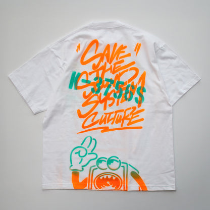 【1着限定制作】1-of-1 SAVE THE SOUND SYSTEM CULTURE Customz T-shirt 03