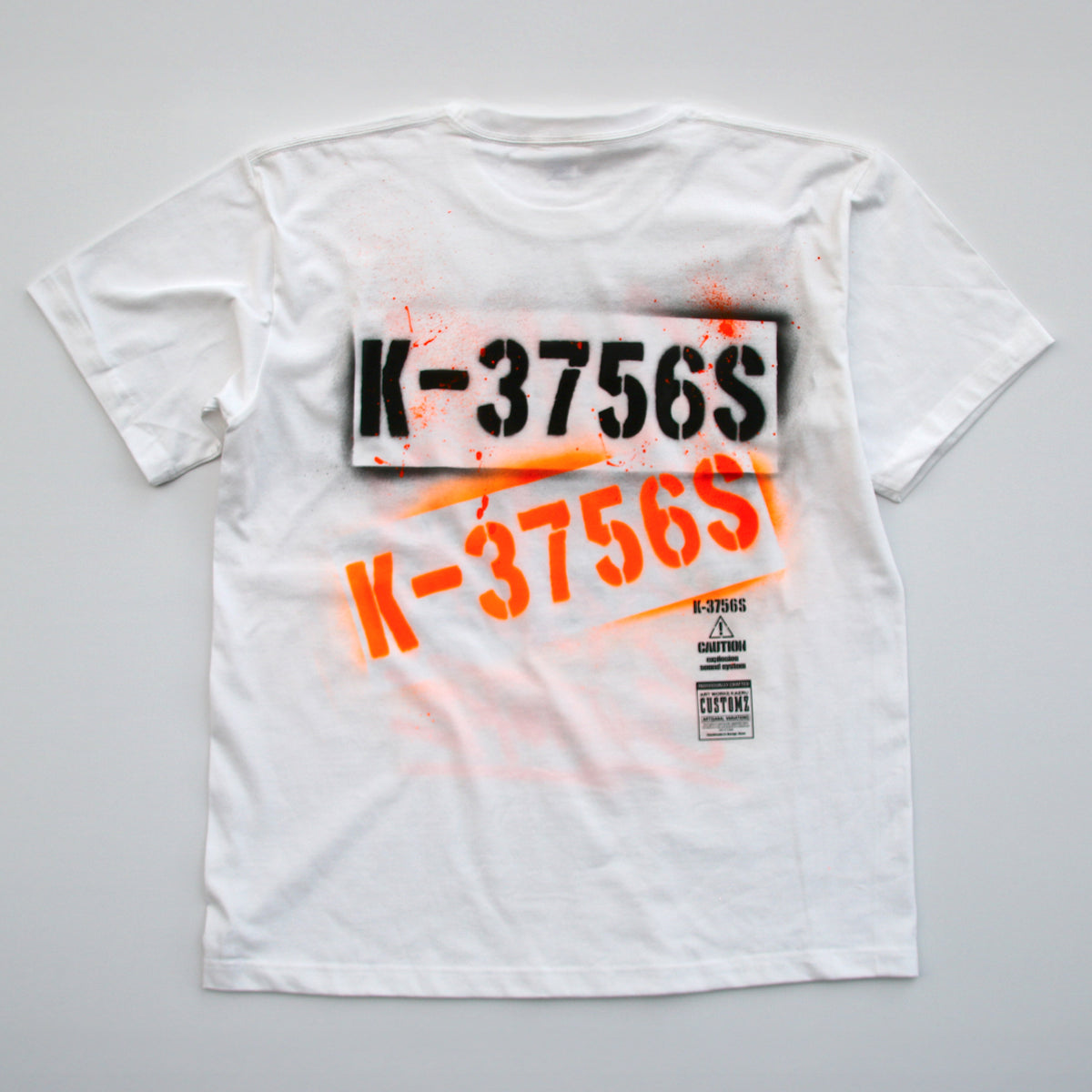 【各サイズ1着限定】1-of-1 SAVE THE SOUND SYSTEM CULTURE Customz T-shirt 04