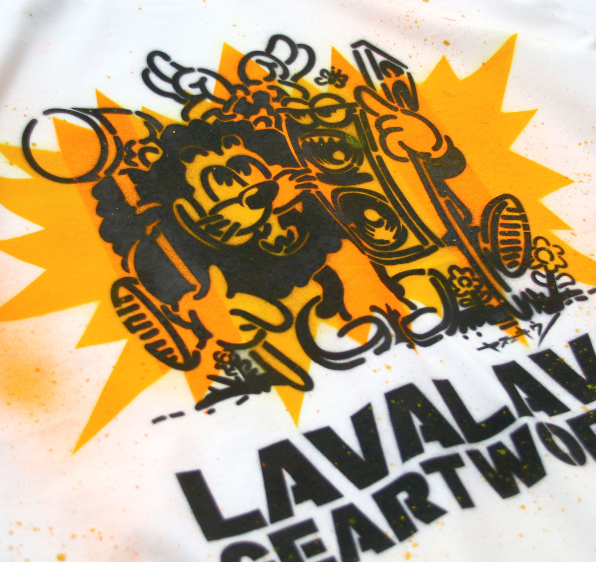 LAVALAVA GEARTWORKS Stencil T-shirt