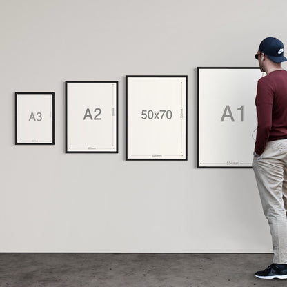 キャンプでビール/ A3ポスター / 限定 30枚