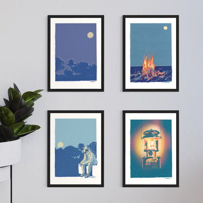 満月の夜 / A3ポスター / 限定 30枚