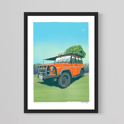 UAZ HUNTER / A3ポスター / 限定 30枚