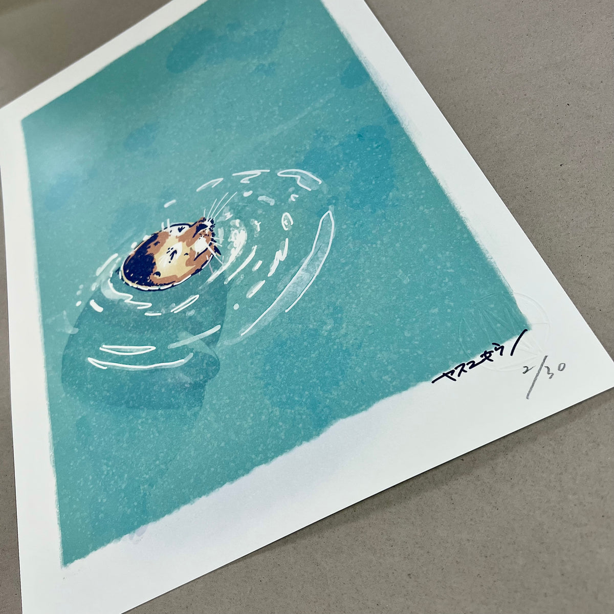 あー気持ち良い。/ A3ポスター / 限定 30枚